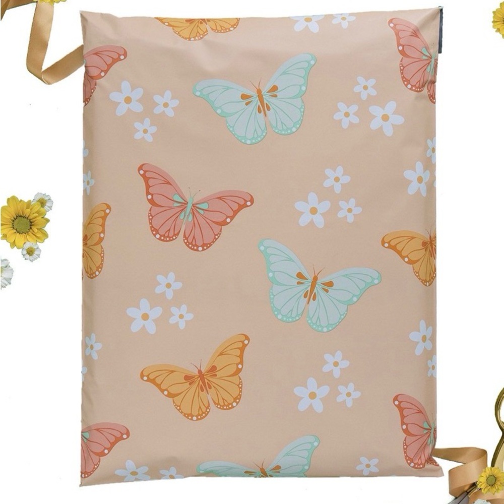 Butterflies Poly Mailers 12x15 / set of 20